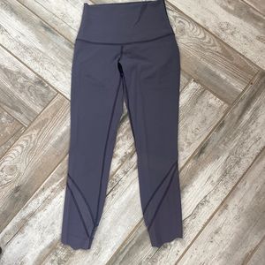 Lululemon wunder under HR crop 23” sclp